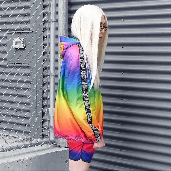 H&M Pride Windbreaker & Shorts - Picture 3 of 3